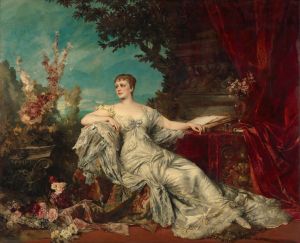 Portrait Of Countess Gabrielle Louise Marie Duchâtel , Wife Of The French Ambassador In Vienna
