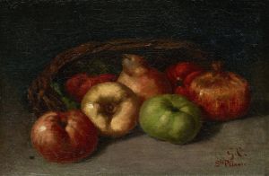Still Life with Apples, Pear, and Pomegranates