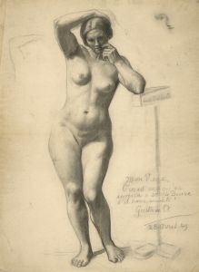 Standing Female Nude
