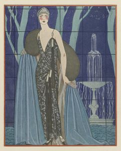 Alcyone ; Robe et manteau du soir, de Worth