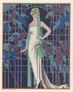 Des robes dans la nuit ; Robe du soir, de Worth