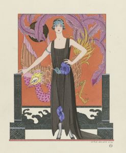 La belle dame sans merci ; Robe du soir, de Worth