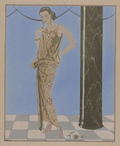 La chambre bleue d’arthénice ; Robe du soir, de Beer
