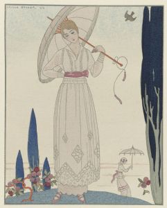 Le cyprès et la rose ; Robe d’été de Doeuillet