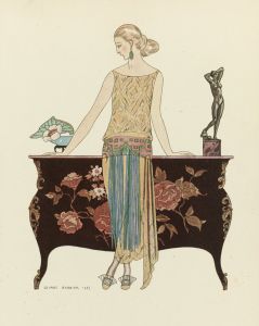 Rosalinde. ; Robe du soir, de Worth