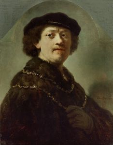 Self-Portrait in a Black Cap