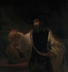 Aristotle with a Bust of Homer