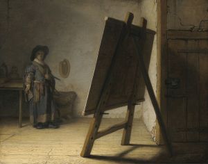 The Artist In His Studio