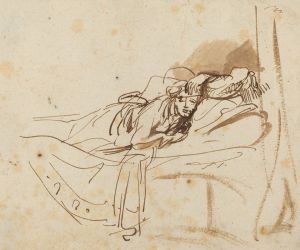 Saskia Lying in Bed