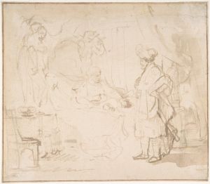 Potiphar’s Wife Accusing Joseph Before her Husband