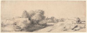 Landscape with a Milkman