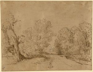 A Wooded Road