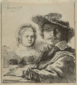 Self-portrait with Saskia