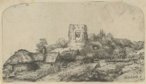 Landscape with a square Tower