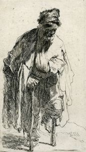 Beggar with a Wooden Leg