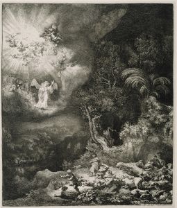 The Angel Appearing to the Shepherds