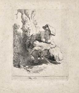 A Woman making Water