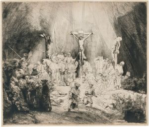 Christ crucified between the two Thieves: ‘The Three Crosses’
