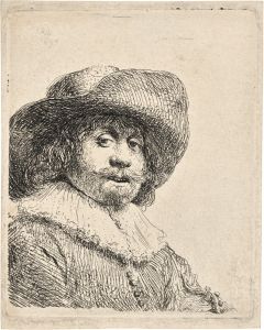 Man in a broad-brimmed Hat