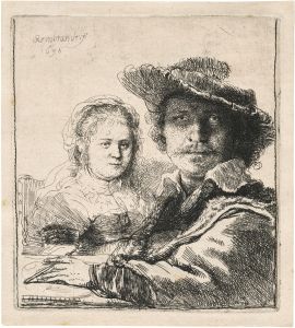 Self-Portrait with Saskia