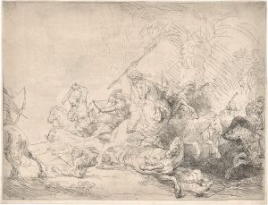 The large Lion Hunt