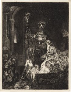 The Presentation in the Temple in the dark Manner