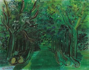 Route en forêt