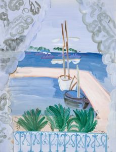 Fenêtre ouverte à Golfe-Juan