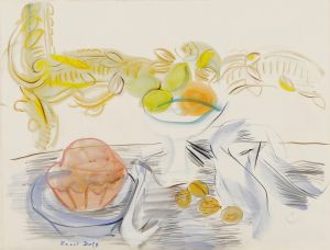 Nature morte à la brioche et aux noix