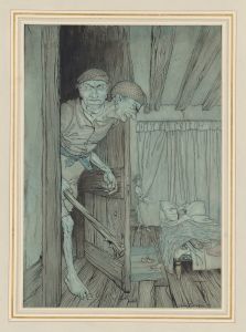 From the Allies’ fairy book. Jack the Giant Killer in the castle of the Welsh Giant