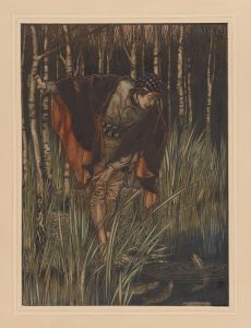 Grimm’s fairy tales. The young count and the fishes