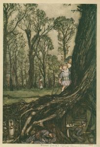 Fairies are all more or less in hiding until dusk