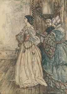 ‘She hath a mark, like a violet, between her shoulders, and another like it on the instep of her left foot.’