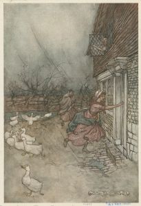 ‘The rain always made a point of setting in just as he had some outdoor work to do’