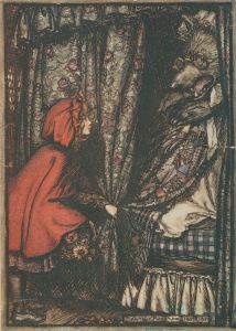 The wolf disguised as grandmother