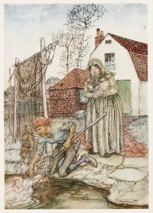 The fisherman and his wife had no children, and they were just longing for a baby