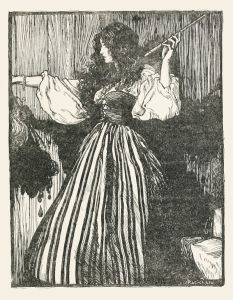 The Maiden fetched the magic wand