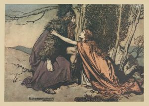 ‘Father! Father! Tell me what ails thee, With dismay thou art filling thy child!