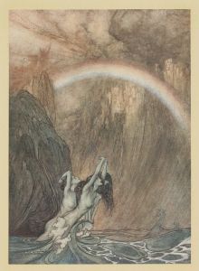 ‘The Rhine’s fair children, bewailing their lost gold, weep’