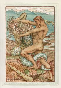 Hercules and the old man of the sea