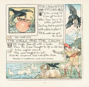 The Crow and the Pitcher, The Eagle and the Crow