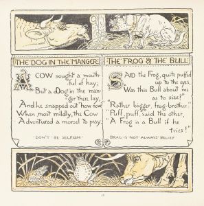 The Dog in the Manger, The Frog and the Bull
