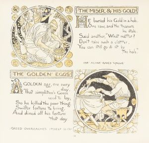 The Miser and his Gold, The Golden Eggs