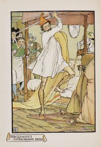 Don Quixote’s extraordinary battle