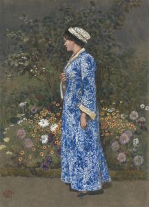 Woman in a Kimono