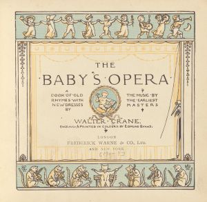 The baby’s opera – Title page