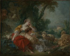 Two shepherdess