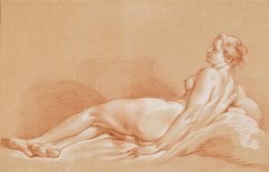 Jeune femme allongée