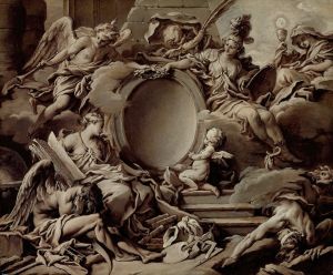 An Allegory of Minerva, Fame, History and Faith Overcoming Ignorance and Time