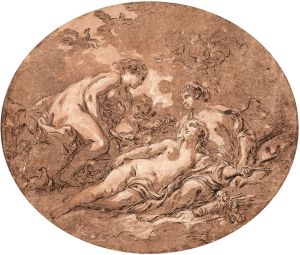 Les trois Grâces et l’Amour